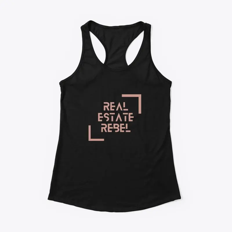 REAL ESTATE BLACK REBEL TANK